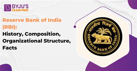 Reserve Bank of India (RBI) History, Origin, & Organizational Structure