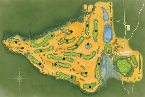 Golf Course Map & Overview: Golfer's Paradise in Wisconsin Nature | Erin Hills