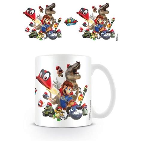 Super Mario Odyssey – Cap Montage 11 Oz. Mug - B3 STORE