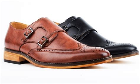 Up To 75% Off on Men's Monk Strap Dress Shoes | Groupon Goods