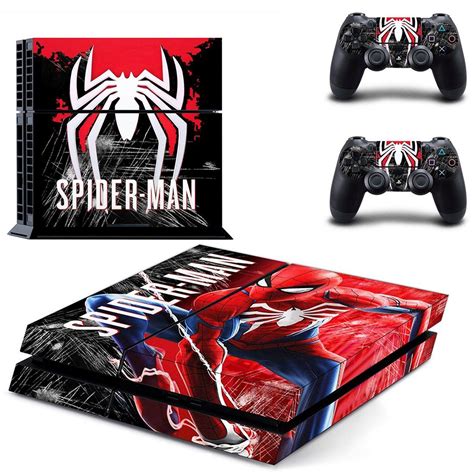 Spider Man For PlayStation 4 And Controllers - ConsoleSkins.co | Ps4 ...