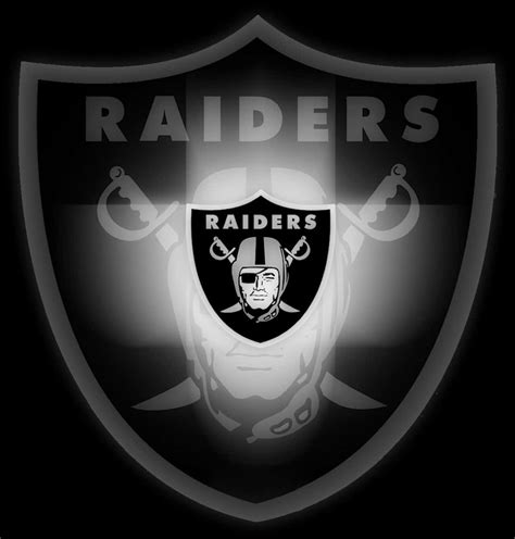 Raiders Team Logo Blackand White | PNGpix.com