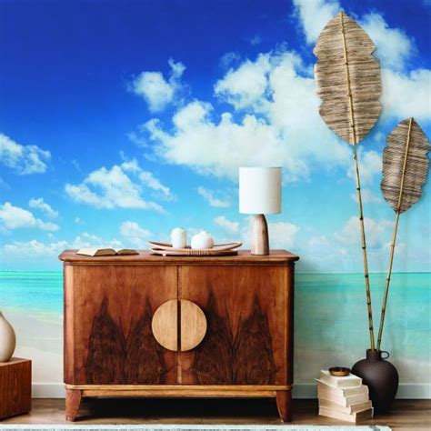 Perfect Beach Wallpaper Mural | Linen Chest