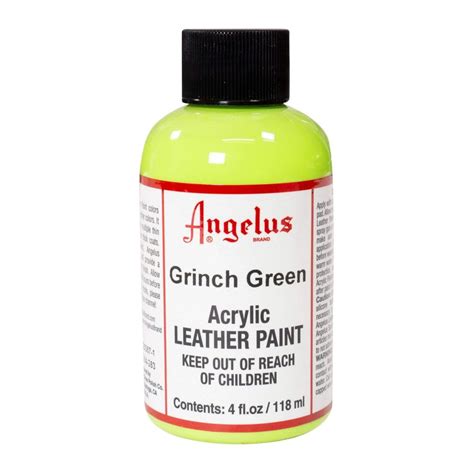 Angelus Leather Paint Grinch Green 118ml - AIRBRUSHSTUDIO