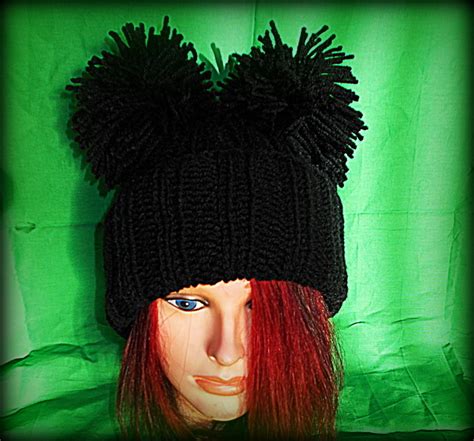 Double Pom Pom Beanie · A Pom Pom Beanie · Yarncraft on Cut Out + Keep