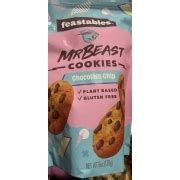 Feastables Cookies, Plant Based, Chocolate Chip, Mr Beast: Calories, Nutrition Analysis & More ...