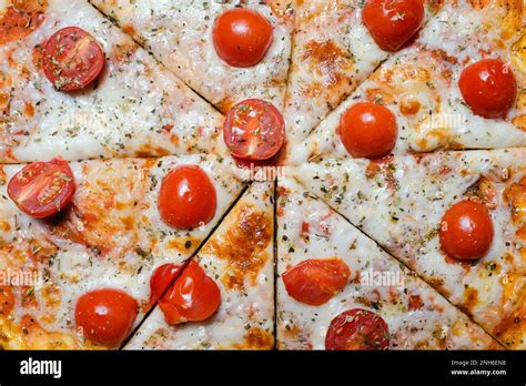 pizza background national italian food Stock Photo - Alamy