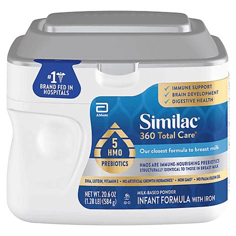 Similac Infant Formula with Iron, Milk-Based Powder 20.6 oz | Shop ...