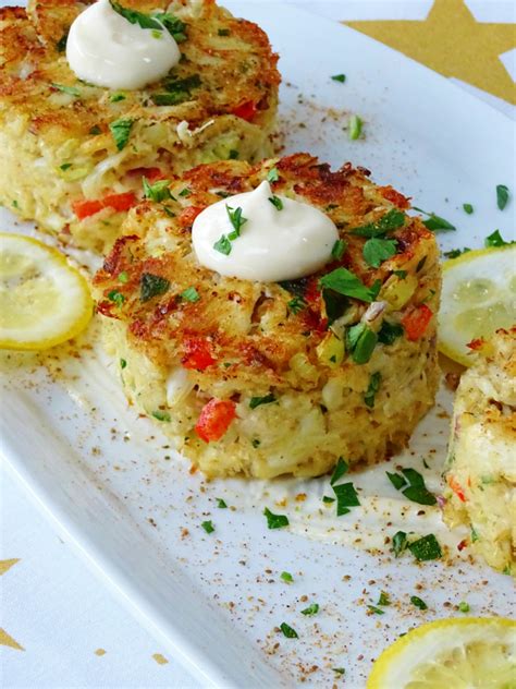 Baked Crab Cakes with Meyer Lemon Aioli - Proud Italian Cook