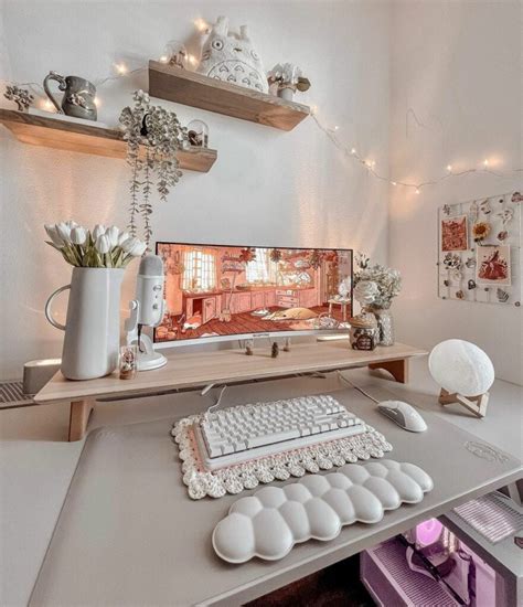 15 All-White Gaming Setup Ideas to Inspire Your Next Build | Displate Blog