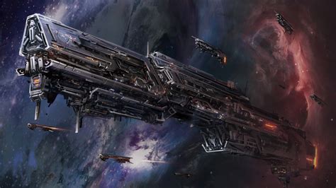 Sci Fi Ships Wallpaper - WallpaperSafari