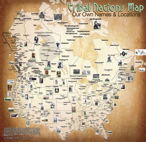 The Map Of Native American Tribes You've Never Seen Before | Native american tribes, American ...