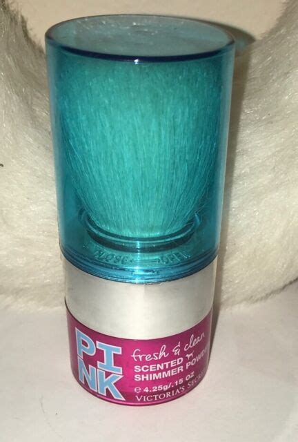 VICTORIA SECRET PINK FRESH & CLEAN SCENTED SHIMMER POWDER .15 OZ BOXLESS | eBay