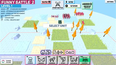 Funny Battle Simulator 2 - Play Online on SilverGames 🕹️