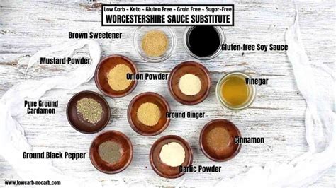 Worcestershire Sauce Substitute - Low Carb No Carb