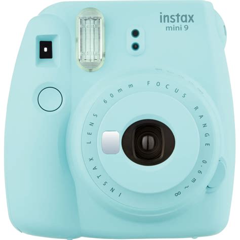 FUJIFILM INSTAX Mini 9 Instant Film Camera (Ice Blue) 16550643