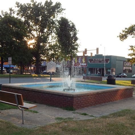 Berryville Square, in Berryville, Arkansas Histoic Town Square