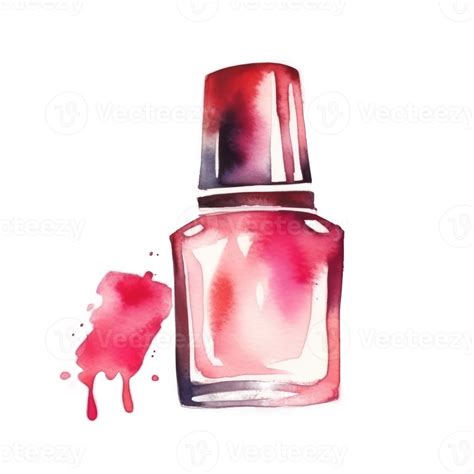 Watercolor nail polish. 22917729 PNG