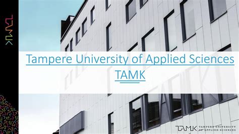 Tampere University of Applied Sciences TAMK - ppt download