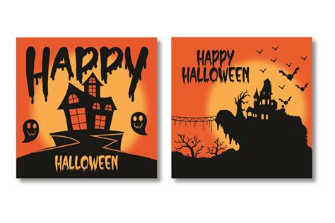 Halloween Banner Horror Evil Vectors Graphic by vdashstudio · Creative ...