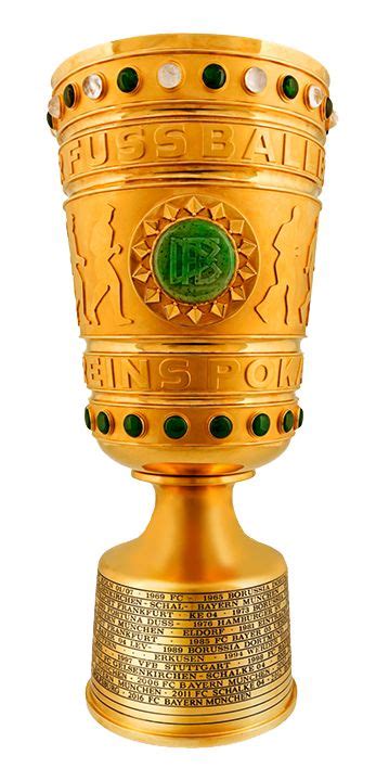 Germany DFB-Pokal Winners Trophy (com imagens) | Trofeu futebol ...