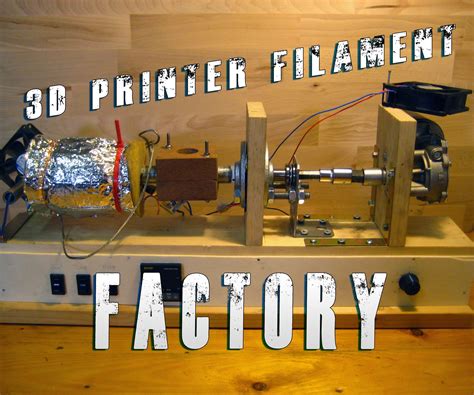 Build Your Own 3d Printer Filament Factory (Filament Extruder) : 12 Steps (with Pictures ...