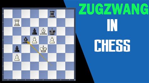 What is zugzwang in chess? (with example) - YouTube