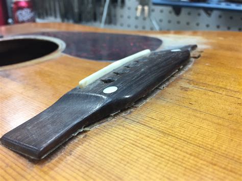 Acoustic bridge coming off: FIXED! - Strange Guitarworks