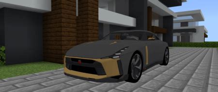 Italdesign Nissan GTR-50 | Minecraft Addon