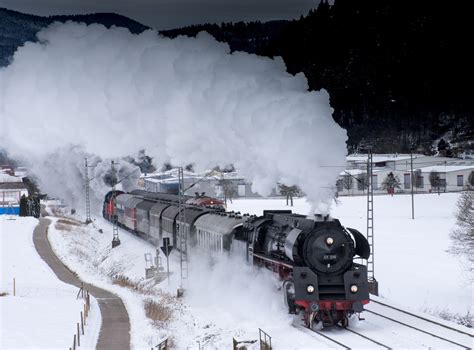 Free Images : snow, winter, railway, old, train, transport, vehicle, weather, season, steam ...