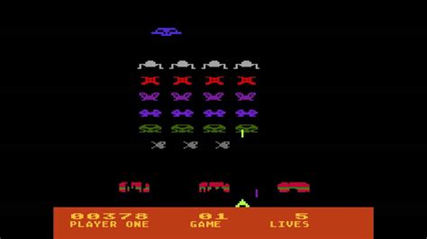 Space Invaders (Atari 5200) Gameplay - YouTube