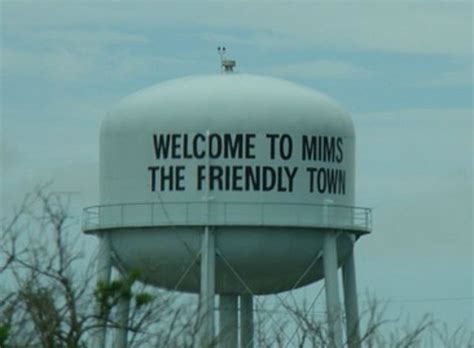 Mims, Florida Is A Citrus Center In Northern Brevard County