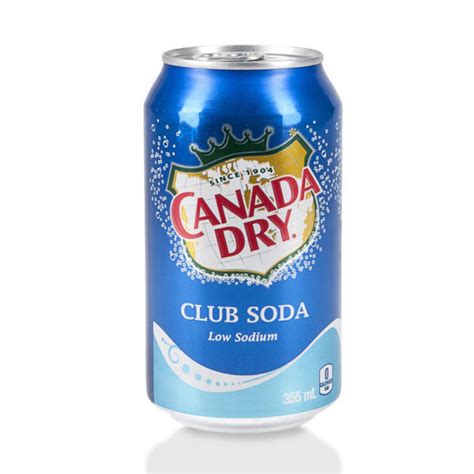 CANADA DRY CLUB SODA LOW SODIUM