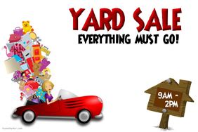 Church Yard Sale Flyer | Free download on ClipArtMag