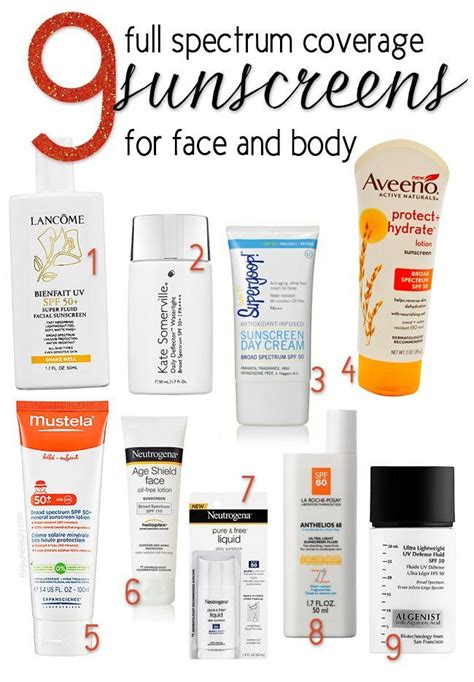 Sunscreen | Facial sunscreen, Sunscreen, Face and body