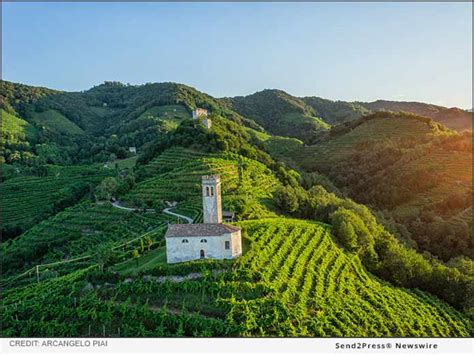 The Prosecco Hills of Conegliano and Valdobbiadene in Italy proclaimed UNESCO World Heritage ...