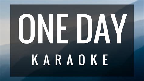 One Day (KARAOKE) | Tate McRae - YouTube