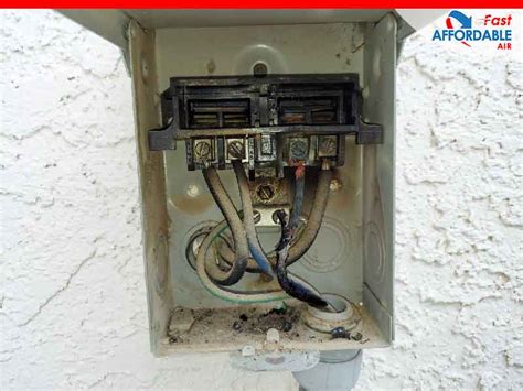 Electrical Disconnect at Unit - Las Vegas AC Repair - Home Air Conditioner Repair | Fast ...