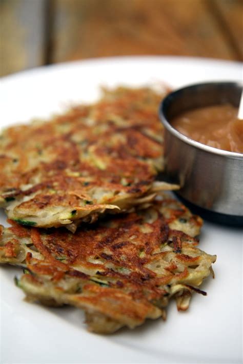 Zucchini Latkes | Latke Recipes | POPSUGAR Food Photo 5