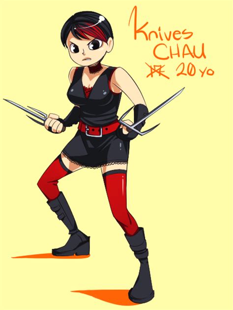 fanart - knives chau, 20yo by daughter-thursday on DeviantArt