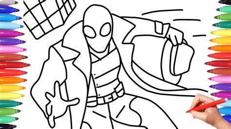 Spider Man Noir Coloring Pages