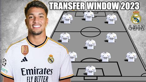 REAL MADRID POTENTIAL STARTING LINEUP WITH TRANSFERS Marcos Leonardo ...