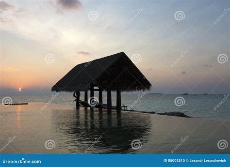 Beautiful Sunrise at Maldives Stock Photo - Image of rest, beautiful: 85002510