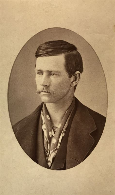 Virgil Walter Earp on an early cabinet card. Original image from the ...