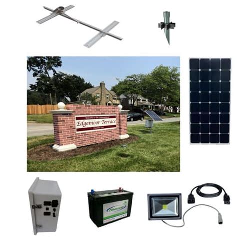 Solar Sign Lighting Kits - Sun-In-One - External and Internal Lighting