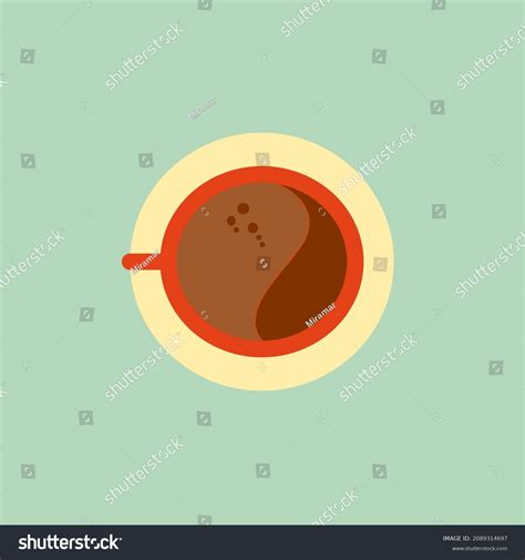 Red Cup Coffee Logo Stock Vector (Royalty Free) 2089314697 | Shutterstock