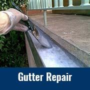 Gutter Repair - Concrete Protection