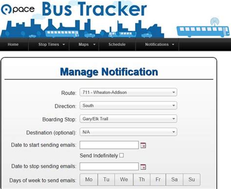 Bus Tracker Tools | Pace Suburban Bus