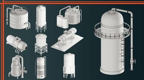 Industrial Tanks VOL-02 - FlippedNormals