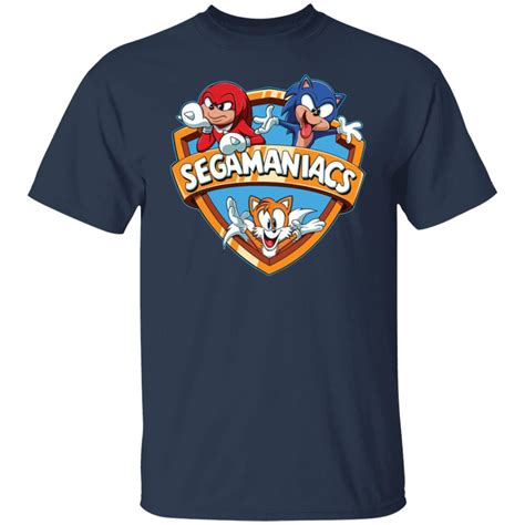 Sonic Segamaniacs Shirt | Allbluetees.com